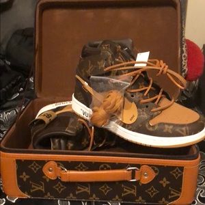 Custom LOUIS VUITTON AirOnes by CEEZE
